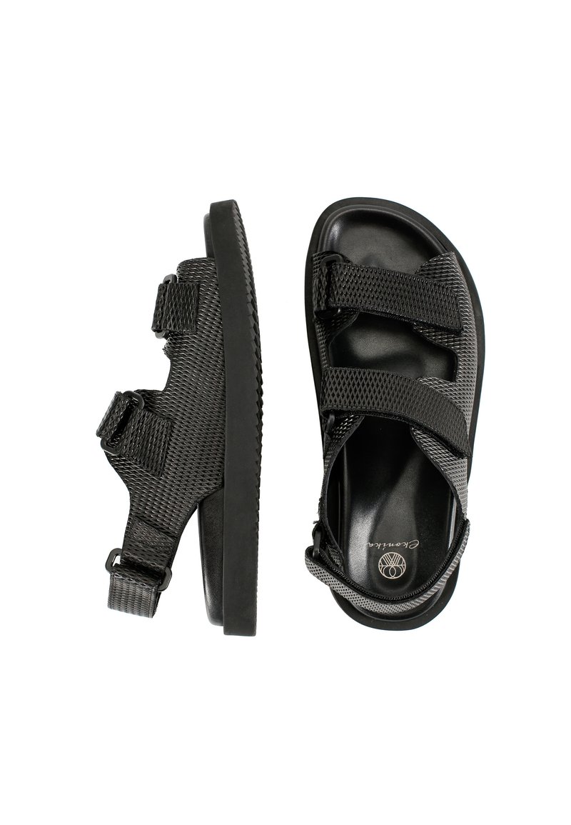 Damen Sneaker | Ekonika Riemensandalette black/schwarz - NK60297 Damen Sneaker | Ekonika Riemensandalette black/schwarz - NK60297