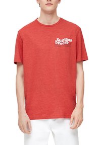 s.Oliver T-shirt print - preiselbeere