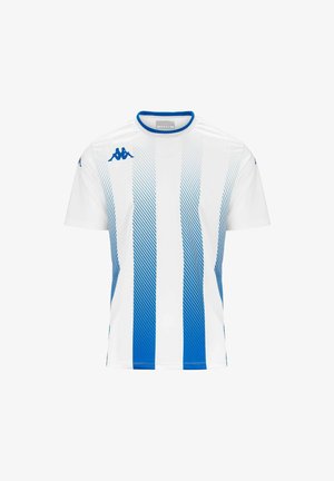Kappa, T-shirt imprimé - white - blue sapphire