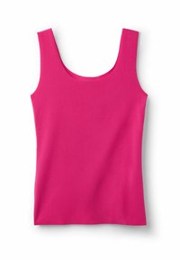 MIT OFFENKANTIGER VERARBEITUNG - Top - Pink