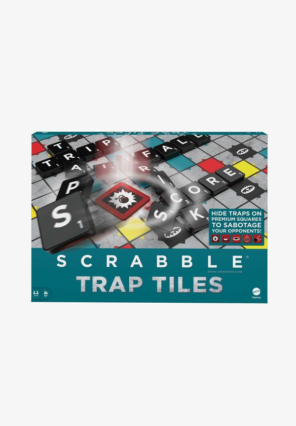 SCRABBLE TRAP TILES – Brettspiel – multicolor