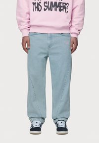 Pegador VALMAR BAGGY - Platūs džinsai - sand washed blue