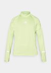 ULTIMATE VIS REFLECTIVE 1/2-ZIP - Long sleeved top - pulse lime