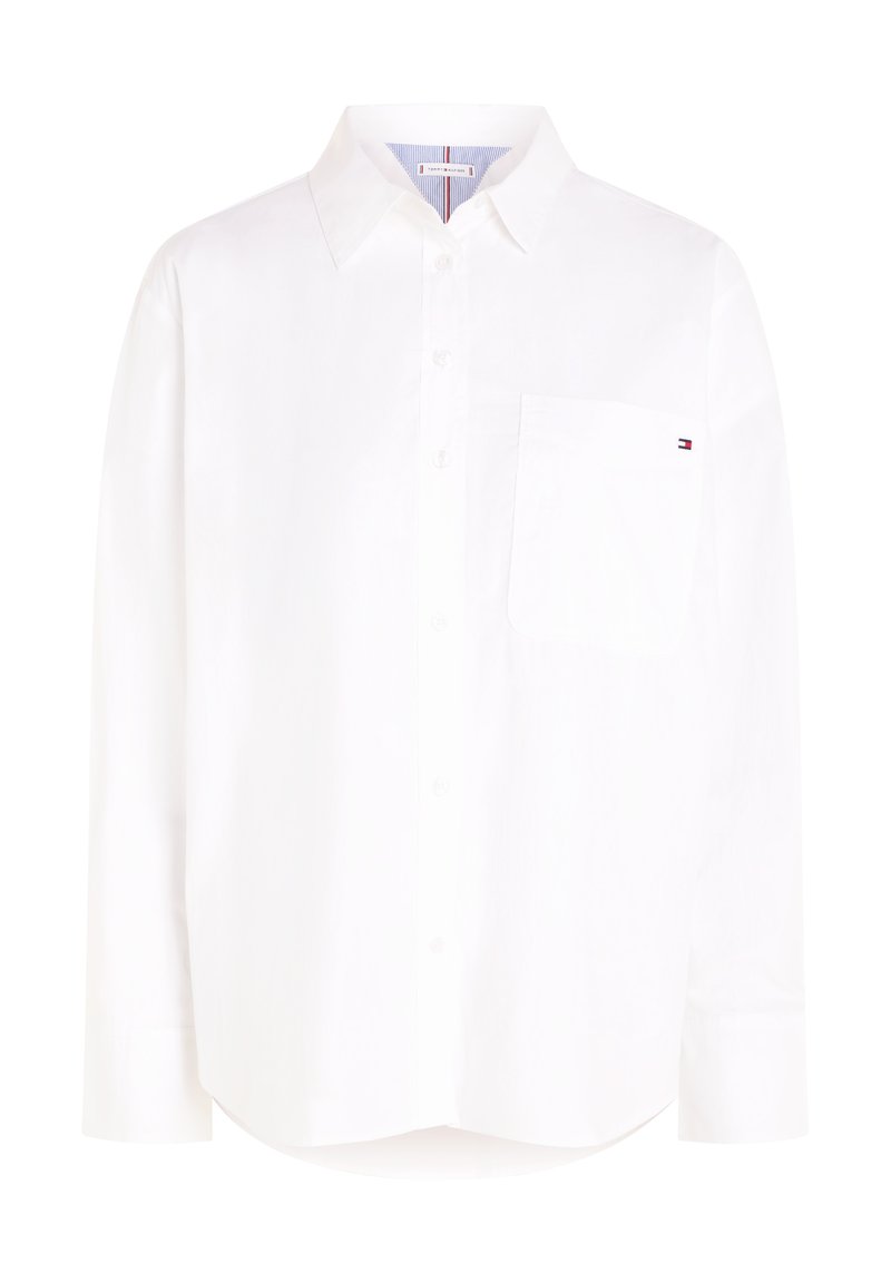 Tommy Hilfiger Overhemdblouse wit Tommy Hilfiger Overhemdblouse wit