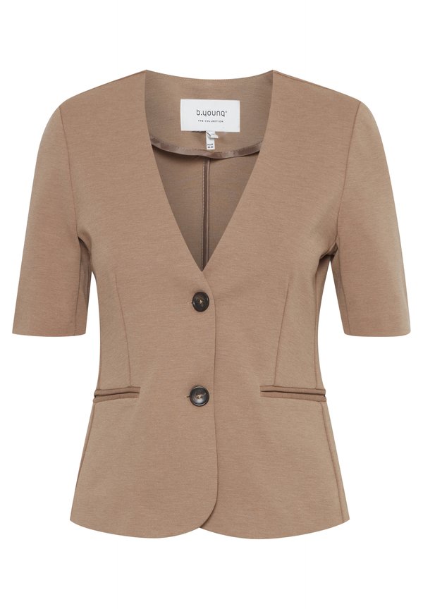 BYRIZETTA - Blazer - woodsmoke melange4