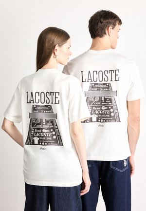 UNISEX - Print T-shirt - farine