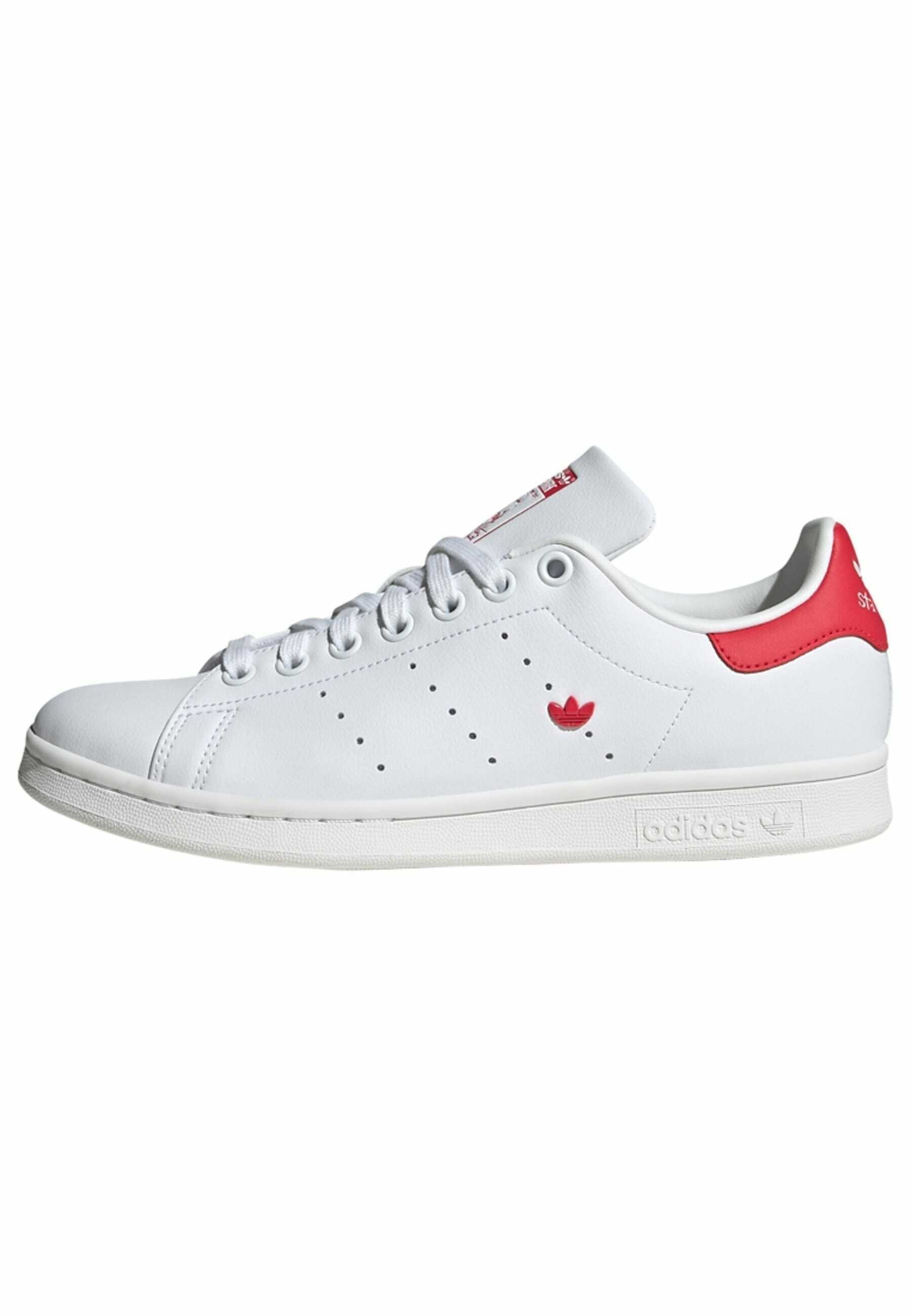 adidas Originals STAN SMITH - Trainers - cloud white active pink active pink/off-white  - Zalando.co.uk