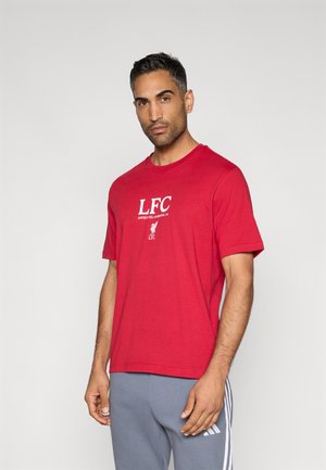 LIVERPOOL FC GRAPHIC TEE - Ρούχα για κλαμπ - strawberry red