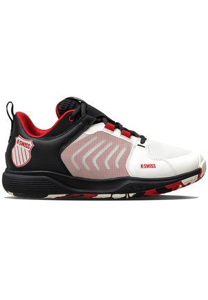 Baskets basses - stretch limo bright white high risk red