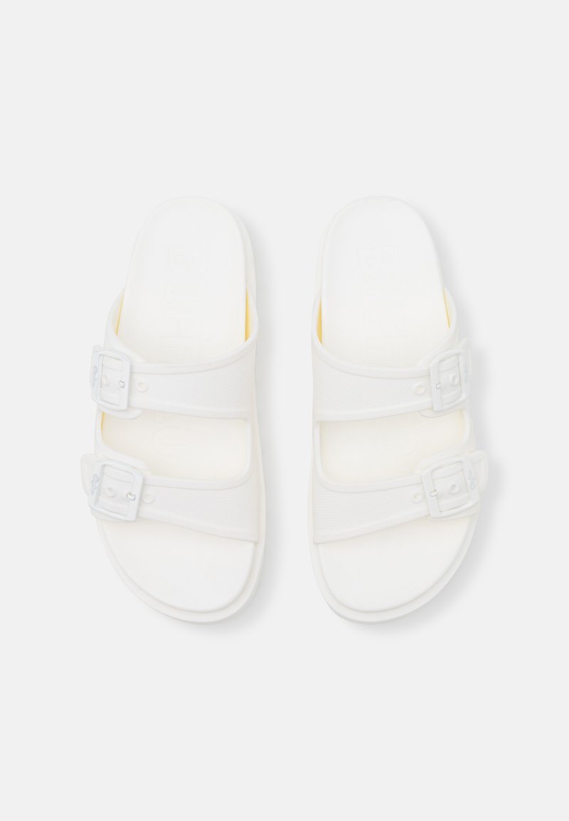 Damen Sneaker | Buffalo EVE SOL Pantolette flach white/weiß - SO56920 Damen Sneaker | Buffalo EVE SOL Pantolette flach white/weiß - SO56920