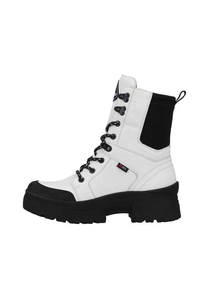 Rieker EVOLUTION Platform ankle boots - weiß/white - Zalando.de