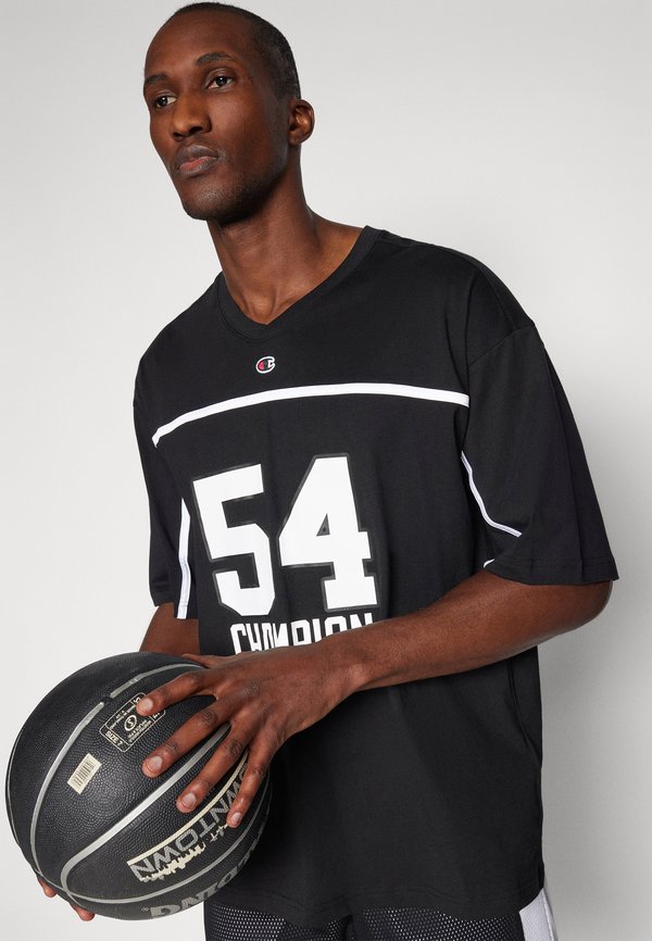 BASKETBALL INSPIRED V NECK - Print T-shirt3