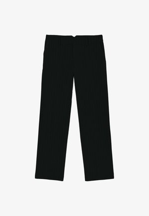 Stradivarius, LOW-RISE SMART TROUSERS WITH BACK DETAIL - Pantalon classique - black