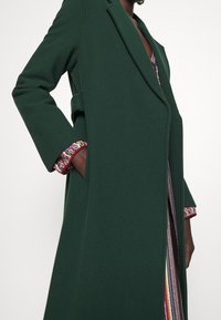 STUDIO ID Klasický kabát - dark green