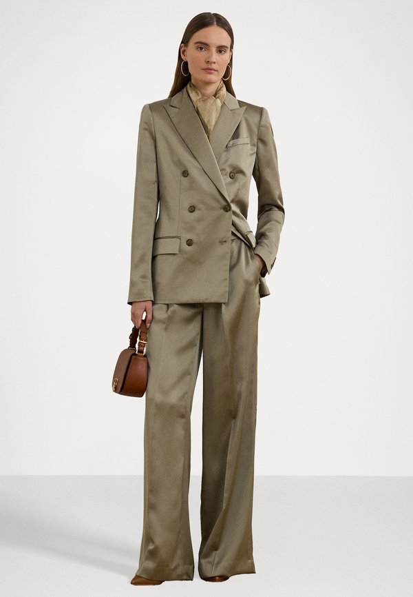 DOUBLE BREASTED CHARMEUSE BLAZER - Blazer4