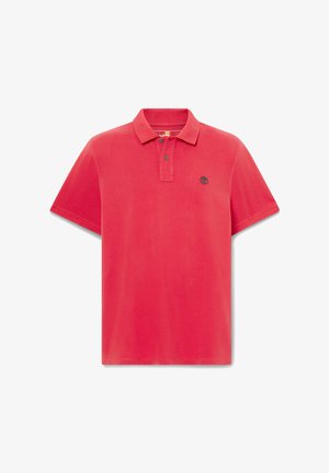 Timberland, MILLERS RIVER SHORT SLEEVE - Poloshirt - medium red