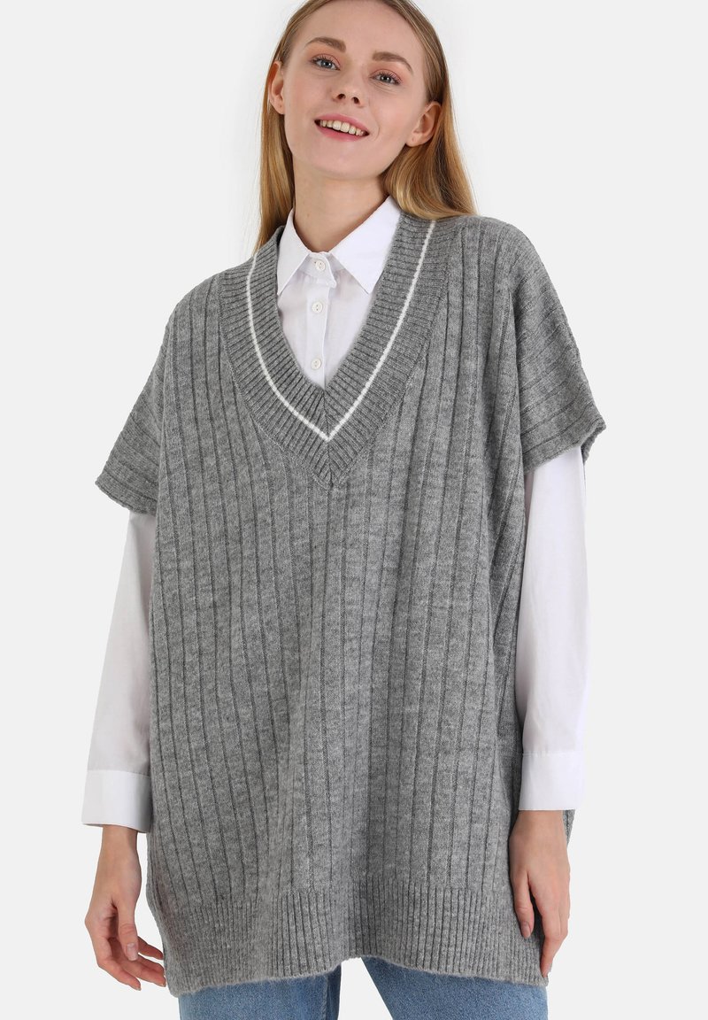 Modanisa BENIN - T-shirt basique - silver color