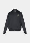 HOODY - Tröja med dragkedja - black