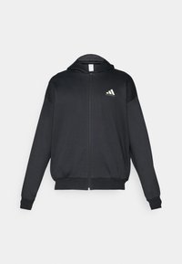 adidas Performance HOODY - Sudadera con cremallera - black