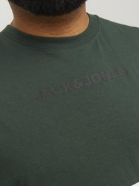 Jack & Jones JJEREID BLOCKING TEE - Apdrukāts T-krekls - mountain view