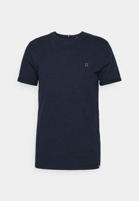 Não selecionado, dark navy melange/orange