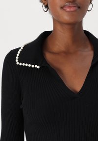 Cras ALYSSA DRESS - Robe pull - black