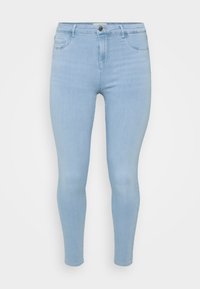 CARTHUNDER PUSH UP - Testhezálló fazon - light blue denim