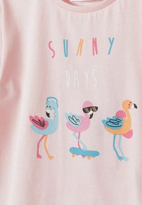 MINOTI SHORT SLEEVE WITH PRINT - Paprasti marškinėliai - pink