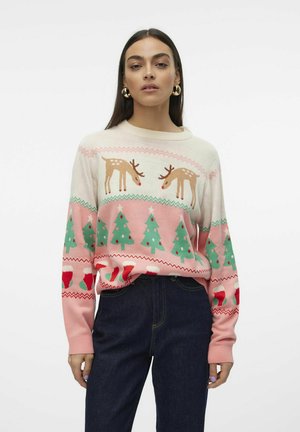 Vero Moda VMCHRISTMASSTUFF - Maglione - birch