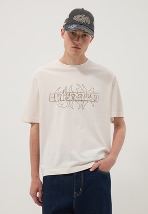 B.ANGEL Camiseta estampada - beige