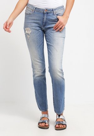 Straight leg -farkut - destroyed denim