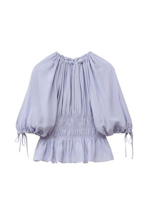 & OTHER STORIES, & OTHER STORIES SMOCKED BLOUSE - Blouse - purple