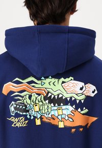 Santa Cruz MEEK SCRATCHED SLASHER HOOD UNISEX - Felpa - dark blue