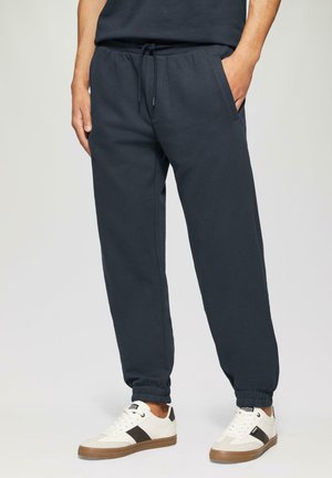 s.Oliver DETROIT: SOFTE JOG - Tracksuit bottoms - tiefblau