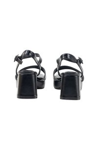 KESLEM Sandalias con plataforma - black