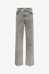 ZAUMA - Leveälahkeiset - vintage grey wash