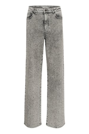 Gestuz ZAUMA - Wide Leg - vintage grey wash