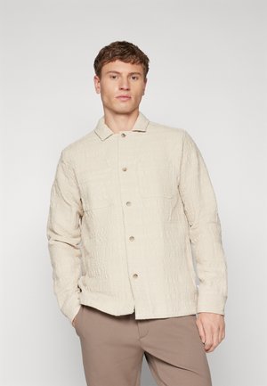 ISAAC OVERSHIRT - Vapaa-ajan kauluspaita - ivory