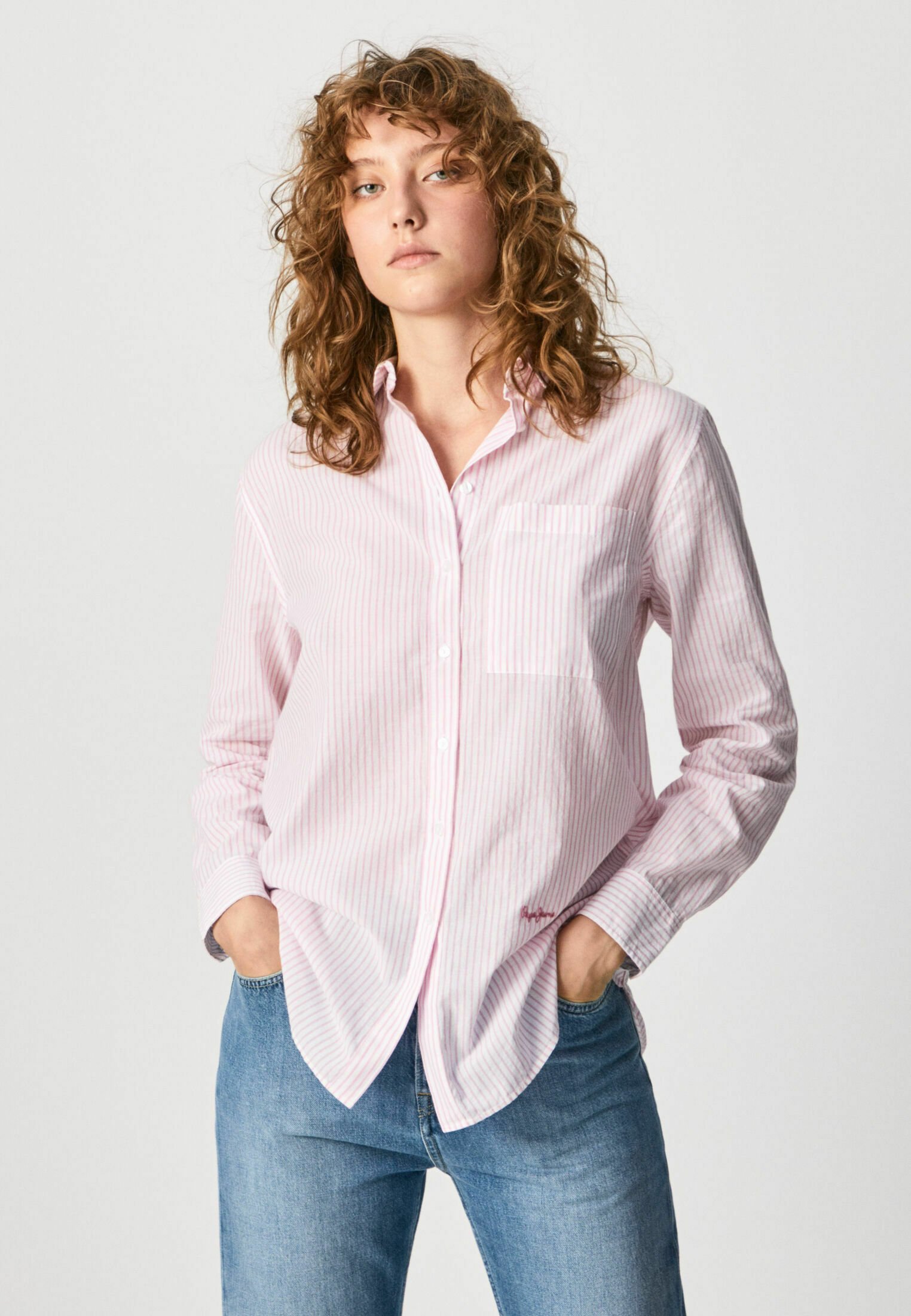 Pepe Jeans HILARY - Camicia - light pink/color carne - Zalando.it