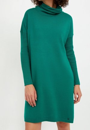 Pletené šaty - green