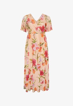 Yours Clothing, WOMEN'S MAXI DRESSES - Robe longue - nude