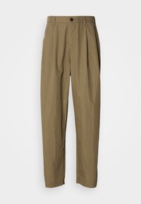 PLEATED - Trousers - capers
