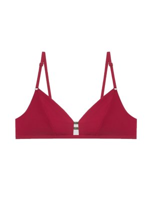 Yamamay, SCULPT COLOR - BIKINI TOP - Bikini pezzo sopra - red (plain)