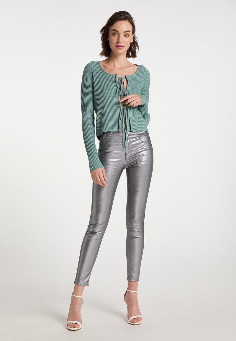 Damen Strickjacken | myMo at night MYMO AT NIGHT KRZY Strickjacke mint/grün - AC73137 Damen Strickjacken | myMo at night MYMO AT NIGHT KRZY Strickjacke mint/grün - AC73137