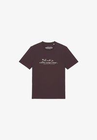 Niet geselecteerd, red brown