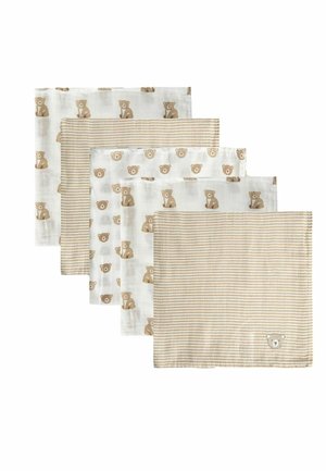 5-PACK EMBROIDERED  - Musliintekk - brown