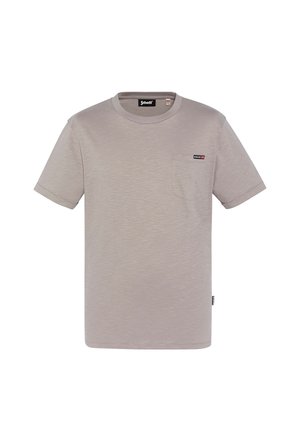 EFFET FLAMMÉ - T-Shirt basic - ciment