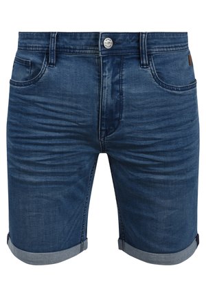 Blend, BHBENDIGO SLIM FIT - Denimové šortky - denim middleblue
