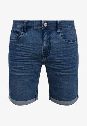 Blend, BHBENDIGO SLIM FIT - Farmer rövidnadrágok - denim middleblue