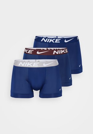 TRUNK 3 PACK - Calzoncillos - grey/blue void/burgundy